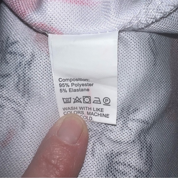 Men’s Flamingo Print Golf Polo – Size L - Picture 5 of 6